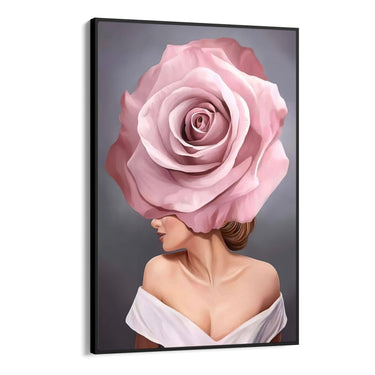 Quadro Stampa su Tela Eleganza Floreale - CupidoDesign