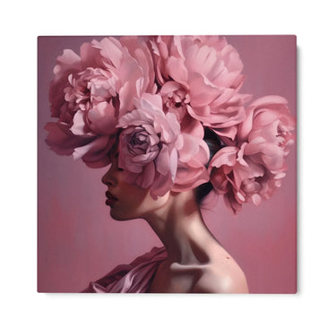 Quadro Stampa su Tela Eleganza Rosa - CupidoDesign
