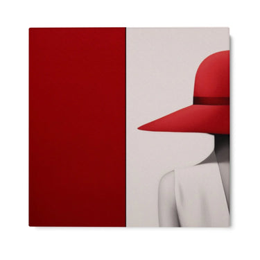 Quadro Stampa su Tela Eleganza rubino - CupidoDesign