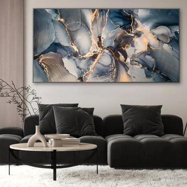 Quadro Stampa su Tela Eleganza Silenziosa - CupidoDesign
