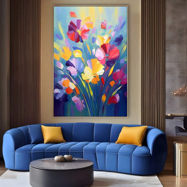 Quadro Stampa su Tela Elegia di Petali - CupidoDesign