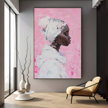 Quadro Stampa su Tela Elegia di Rosa - CupidoDesign