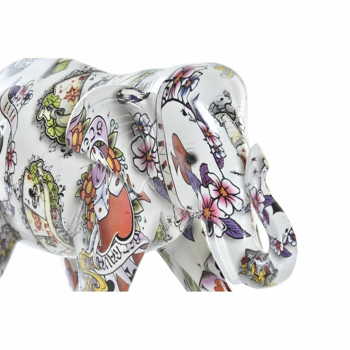 Elefanten-Tattoo 23 x 9 x 17 cm