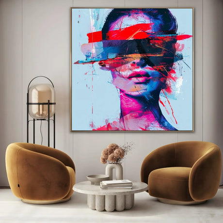 Quadro Stampa su Tela Emozioni Riflesse - CupidoDesign