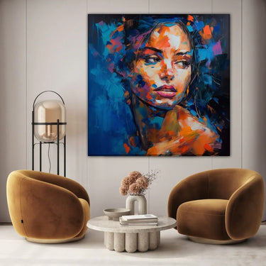Quadro Stampa su Tela Enchanted Dreamscape - CupidoDesign