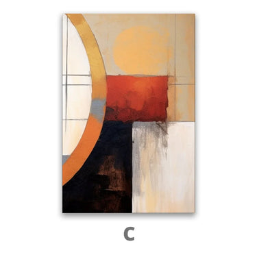 Quadro Stampa su Tela Equilibrio geometrico - CupidoDesign
