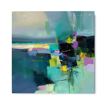 Quadro Stampa su Tela Equilibrio Verde - CupidoDesign