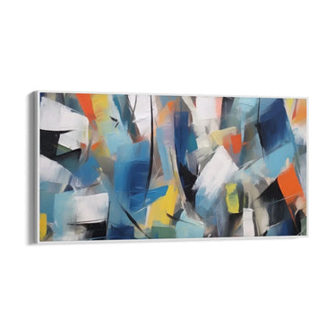 Quadro Stampa su Tela Esplosione di blu - CupidoDesign