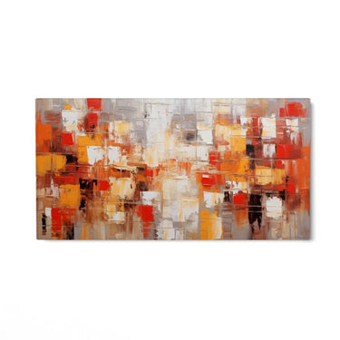 Quadro Stampa su Tela Esplosione di rosso - CupidoDesign