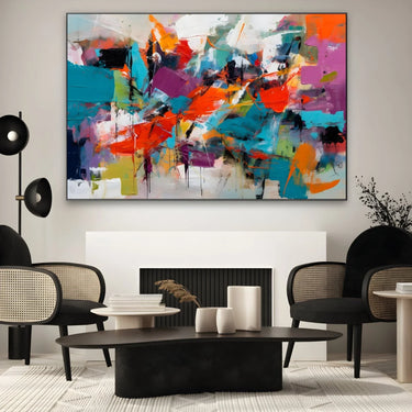 Quadro Stampa su Tela Espressione Artistica - CupidoDesign