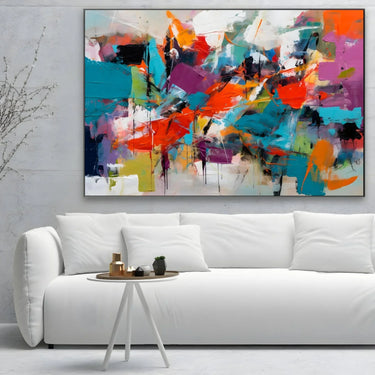 Quadro Stampa su Tela Espressione Artistica - CupidoDesign