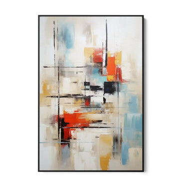 Quadro Stampa su Tela Espressione Astrale 80x120cm - CupidoDesign
