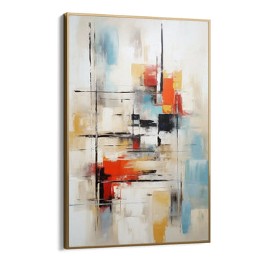 Quadro Stampa su Tela Espressione Astrale 80x120cm - CupidoDesign