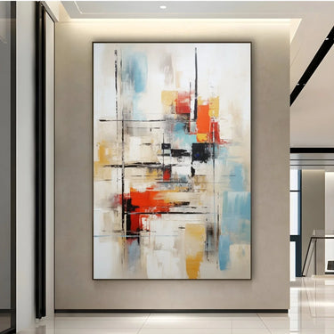 Quadro Stampa su Tela Espressione Astrale 80x120cm - CupidoDesign