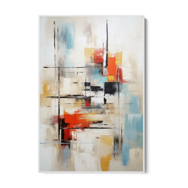 Quadro Stampa su Tela Espressione Astrale 80x120cm - CupidoDesign