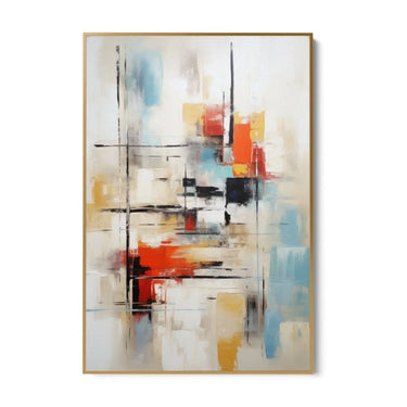 Quadro Stampa su Tela Espressione Astrale 80x120cm - CupidoDesign