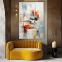 Quadro Stampa su Tela Espressione Astrale 80x120cm - CupidoDesign