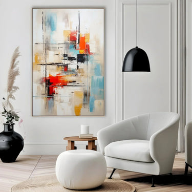 Quadro Stampa su Tela Espressione astrale - CupidoDesign