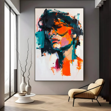 Quadro Stampa su Tela Espressione Cromatica - CupidoDesign