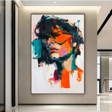 Quadro Stampa su Tela Espressione Cromatica - CupidoDesign