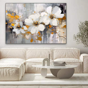 Quadro Stampa su Tela Espressione floreale - CupidoDesign