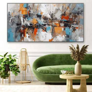 Quadro Stampa su Tela Espressione libera - CupidoDesign