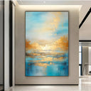 Quadro Stampa su Tela Espressioni fluttuanti - CupidoDesign