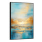 Quadro Stampa su Tela Espressioni fluttuanti - CupidoDesign