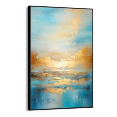 Quadro Stampa su Tela Espressioni fluttuanti - CupidoDesign