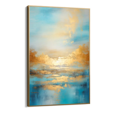 Quadro Stampa su Tela Espressioni fluttuanti - CupidoDesign