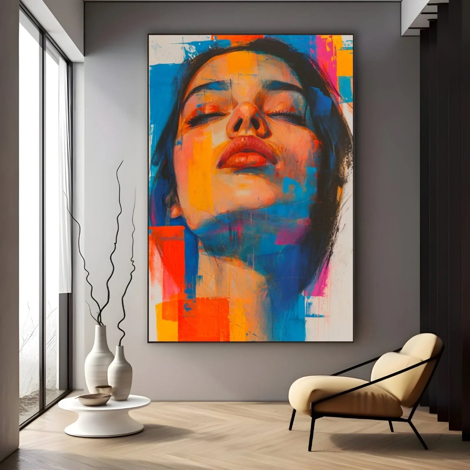 Quadro Stampa su Tela Essenza Astratta - CupidoDesign
