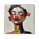 Quadro Stampa su Tela Essenza Cromatica - CupidoDesign