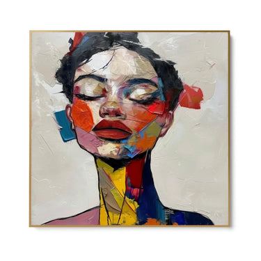 Quadro Stampa su Tela Essenza Cromatica - CupidoDesign