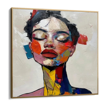 Quadro Stampa su Tela Essenza Cromatica - CupidoDesign