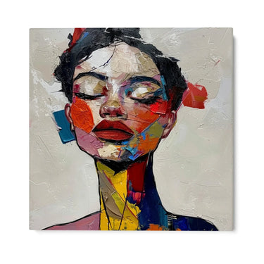 Quadro Stampa su Tela Essenza Cromatica - CupidoDesign
