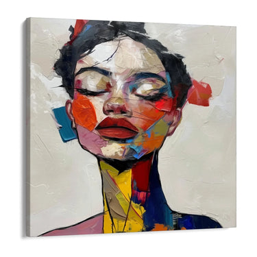 Quadro Stampa su Tela Essenza Cromatica - CupidoDesign