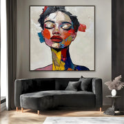 Quadro Stampa su Tela Essenza Cromatica - CupidoDesign