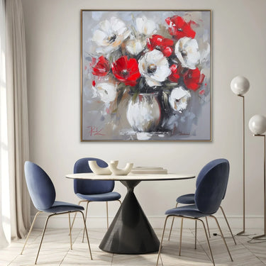 Quadro Stampa su Tela Essenza di Papaveri - CupidoDesign