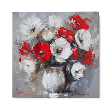 Quadro Stampa su Tela Essenza di Papaveri - CupidoDesign