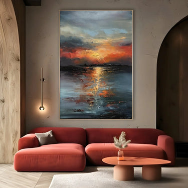 Quadro Stampa su Tela Essenza Luminosa - CupidoDesign