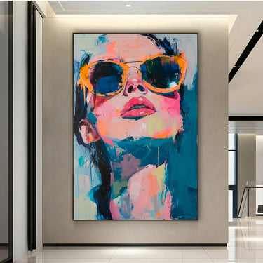 Quadro Stampa su Tela Estasi Femminile - CupidoDesign