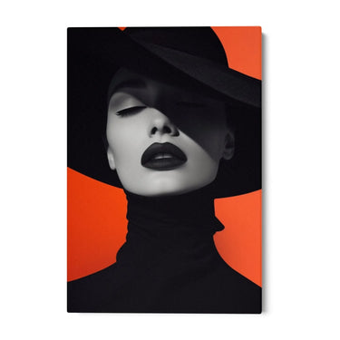 Quadro Stampa su Tela Estasi in Nero - CupidoDesign