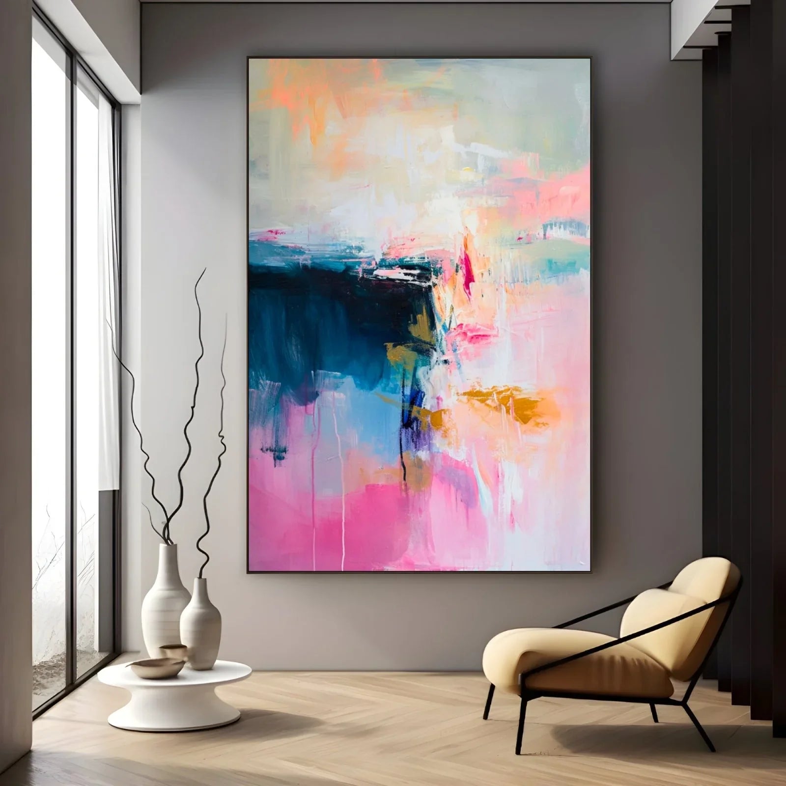 Quadro Stampa su Tela Estasi Primaverile - CupidoDesign