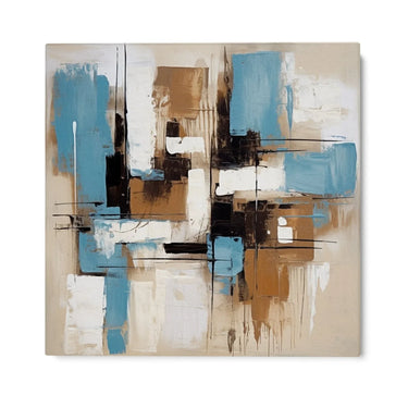 Quadro Stampa su Tela Estremo azzurro - CupidoDesign