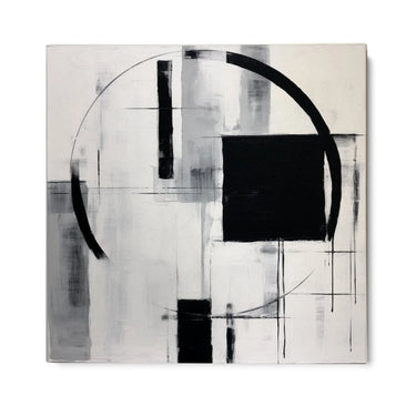 Quadro Stampa su Tela Estremo nero - CupidoDesign