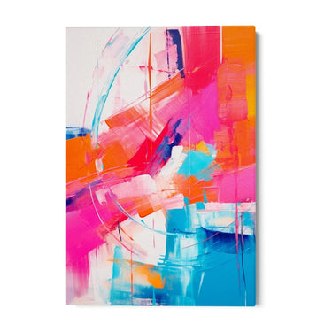 Quadro Stampa su Tela Euforia colorata - CupidoDesign