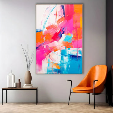 Quadro Stampa su Tela Euforia colorata - CupidoDesign