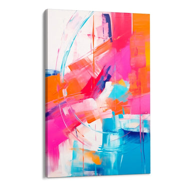 Quadro Stampa su Tela Euforia colorata - CupidoDesign