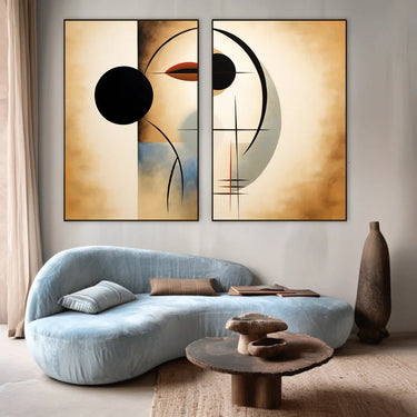 Quadro Stampa su Tela Evoluzione Astratta - CupidoDesign
