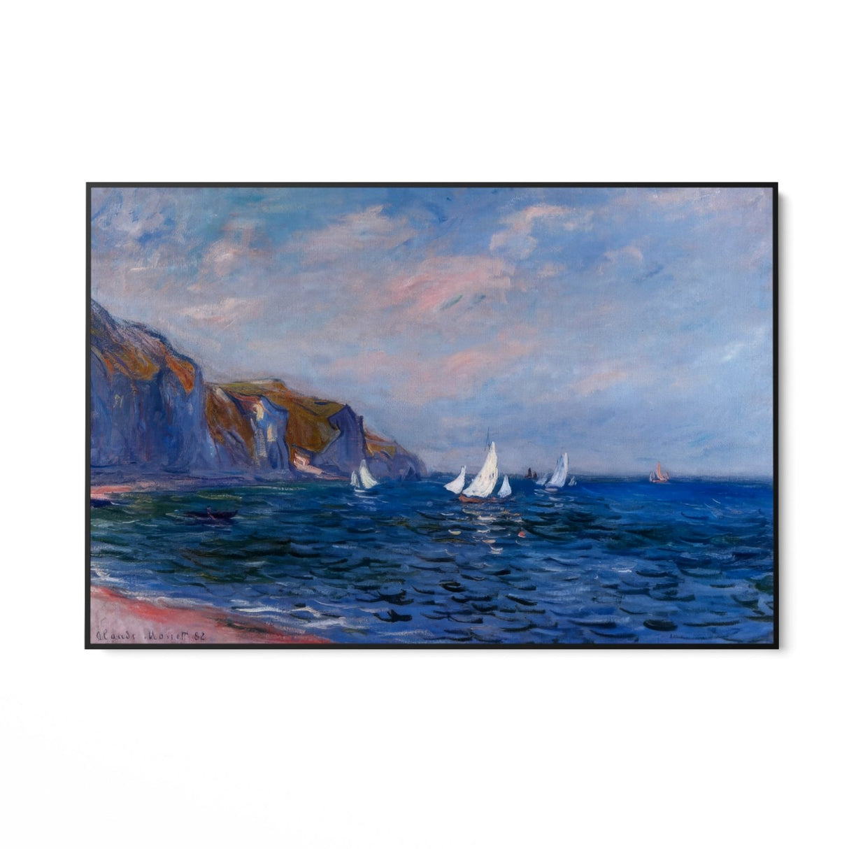 Falaises à Pourville, Claude Monet - CupidoDesign